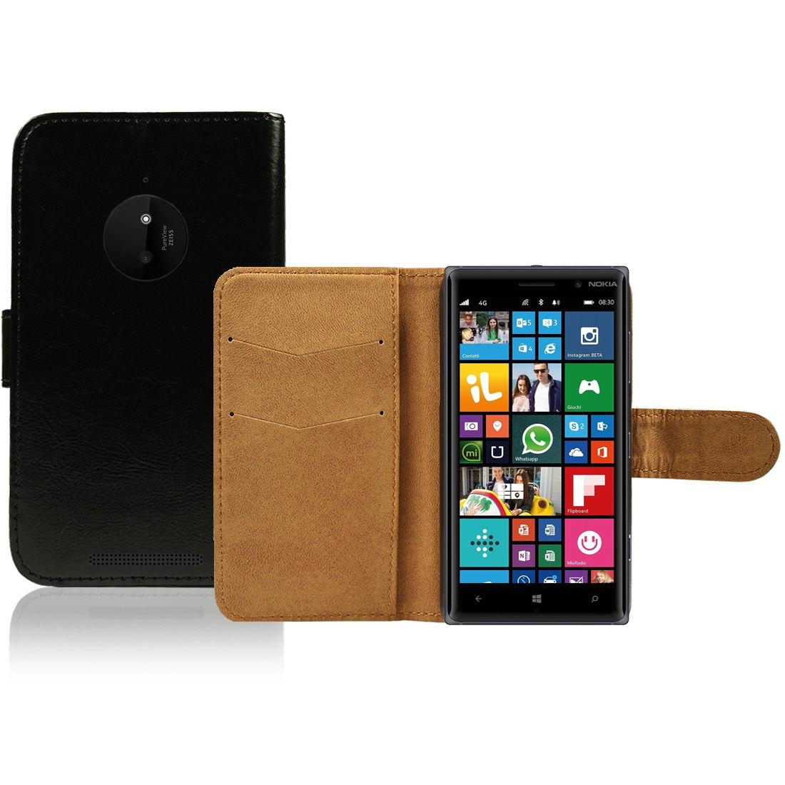 Pouzdro pro Nokia Lumia 830 černé