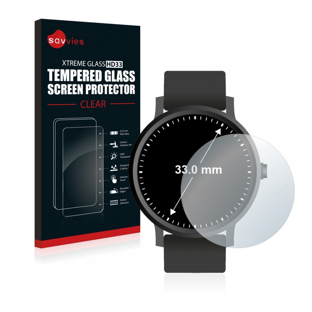 Tvrzené sklo Tempered Glass HD33 Univerzální průměr 33mm